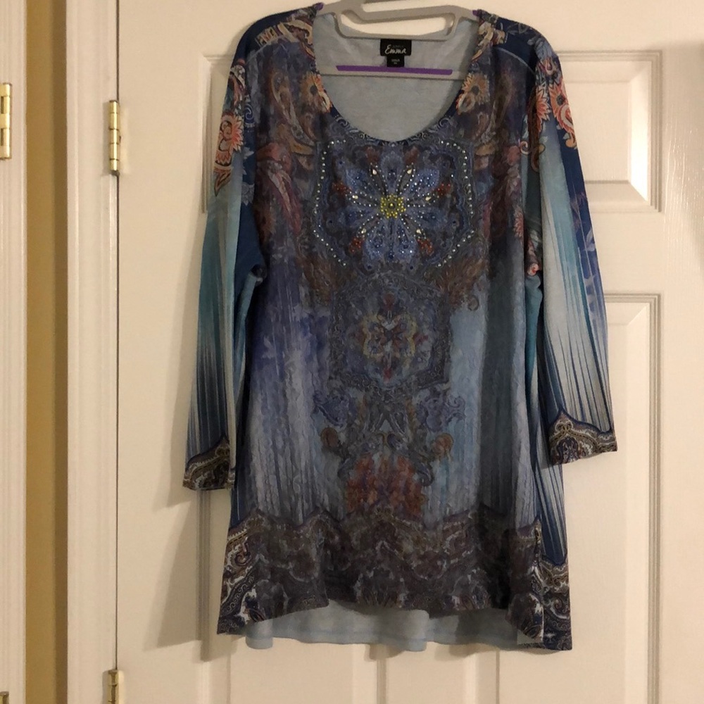 Emma Blue tunic